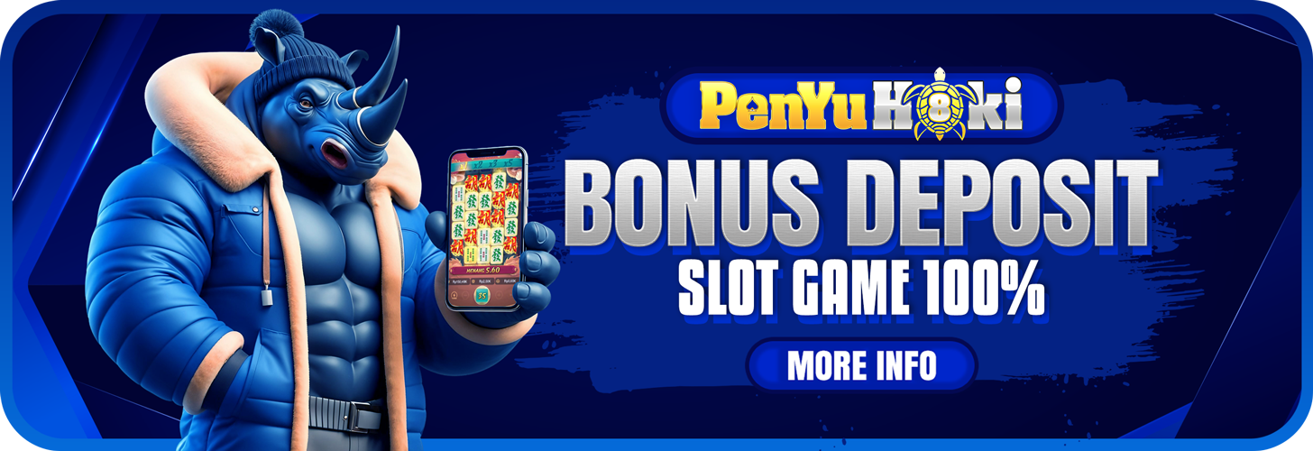 BONUS DEPOSIT NEW MEMBER 100%