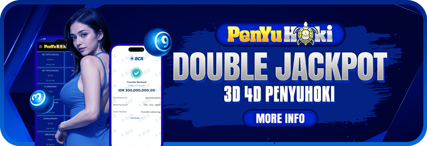 DOUBLE JACKPOT 3D 4D PENYUHOKI