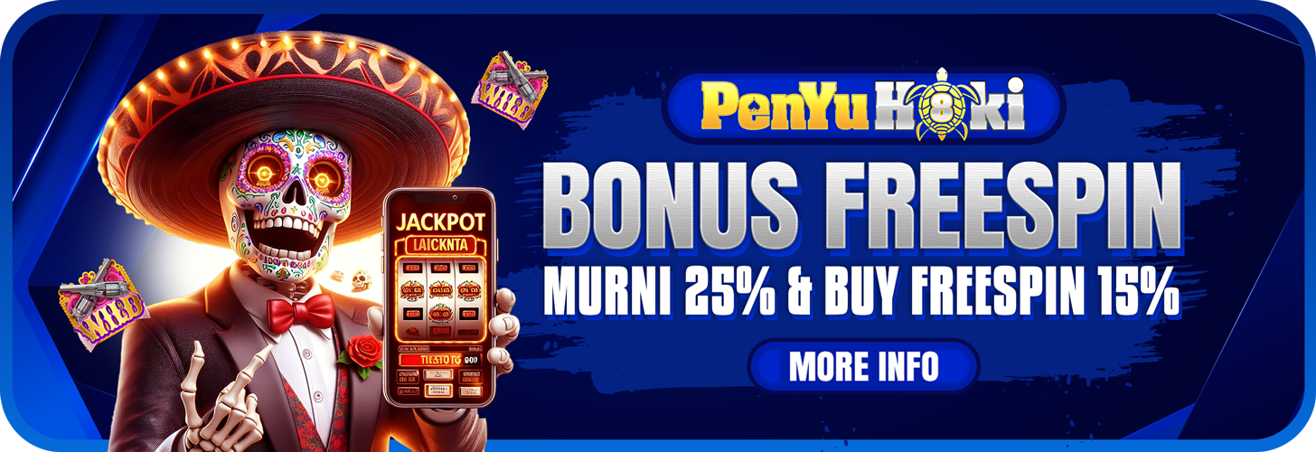 BONUS FREESPIN MURNI 25% & BUY FREESPIN 15%