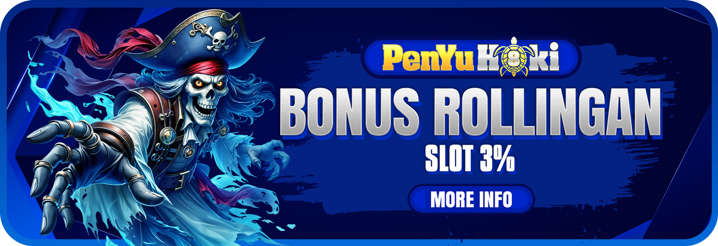 BONUS ROLLINGAN SLOT 3%