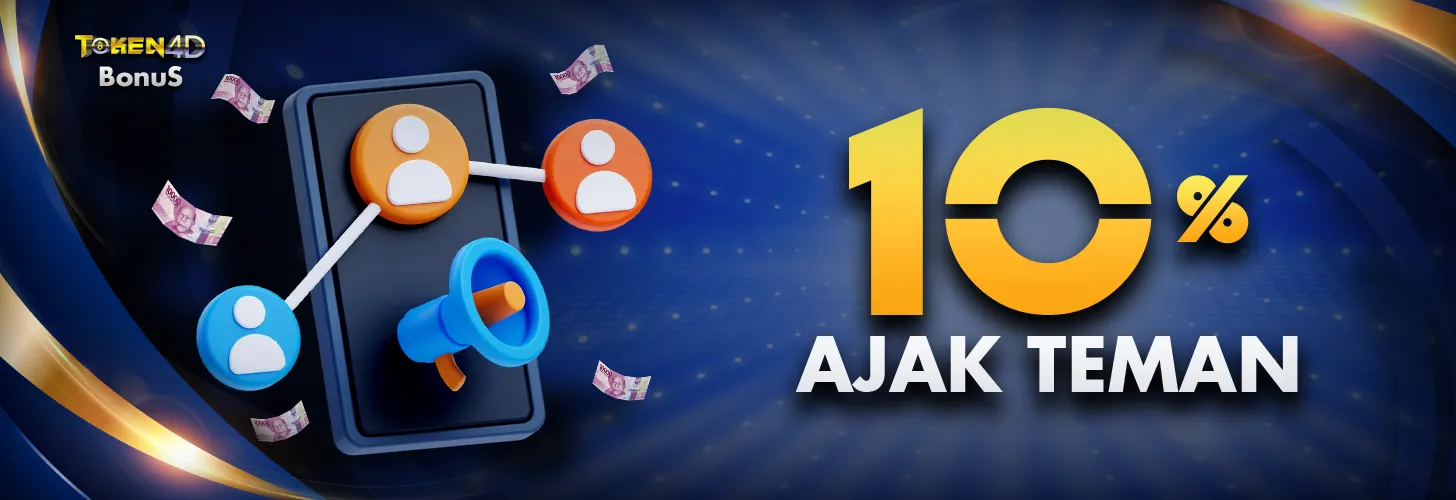 BONUS AJAK TEMAN 10%