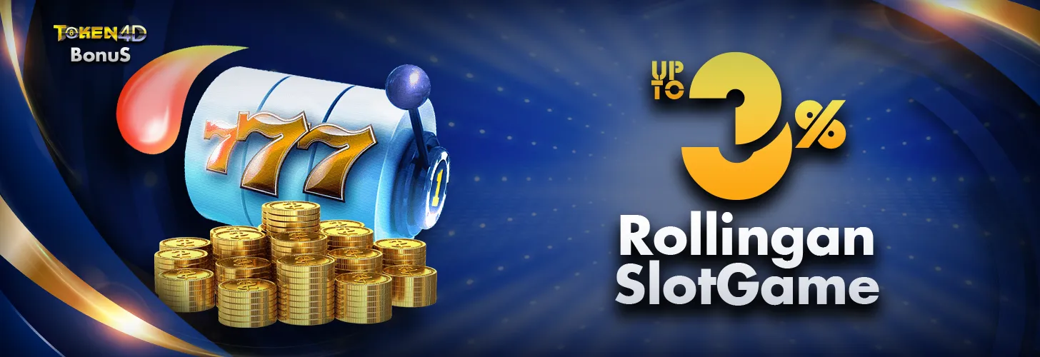 BONUS ROLLINGAN SLOT GAMES 3%